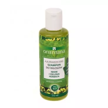  Orientana Ajurwedyjski szampon - Neem i zielona herbata